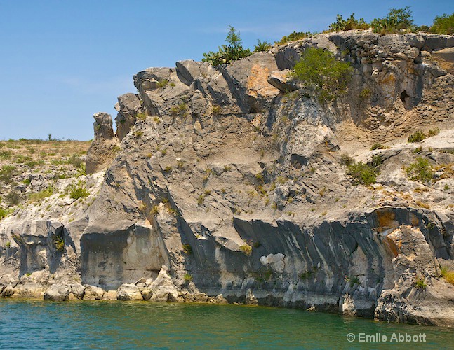 Topography Cow Creek, Lake Amistad