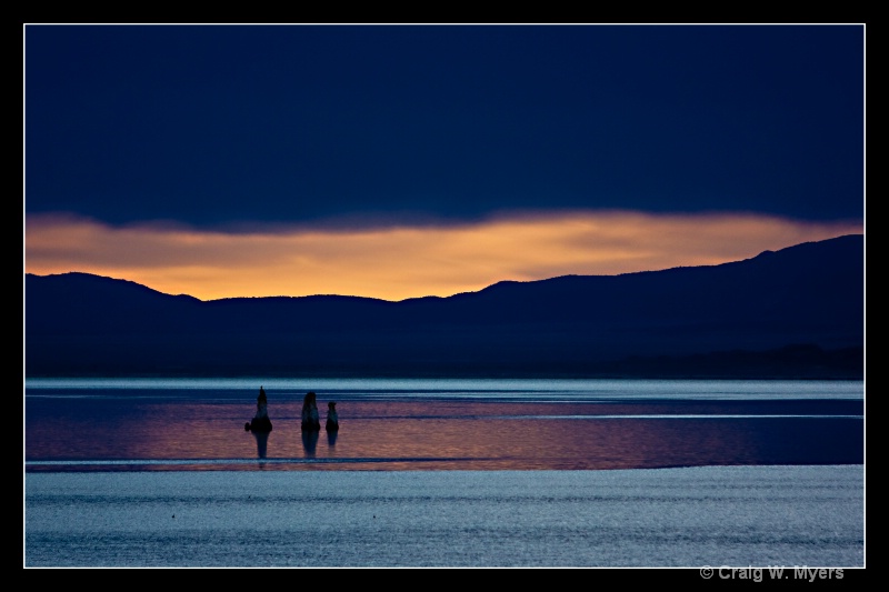 Daybreak Glow - Mono Lake