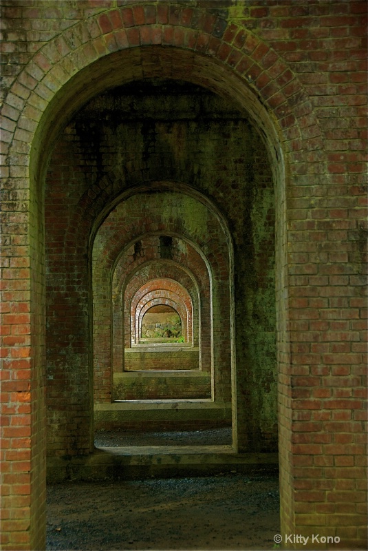 Nanzen Ji Aqueduct in Kyoto