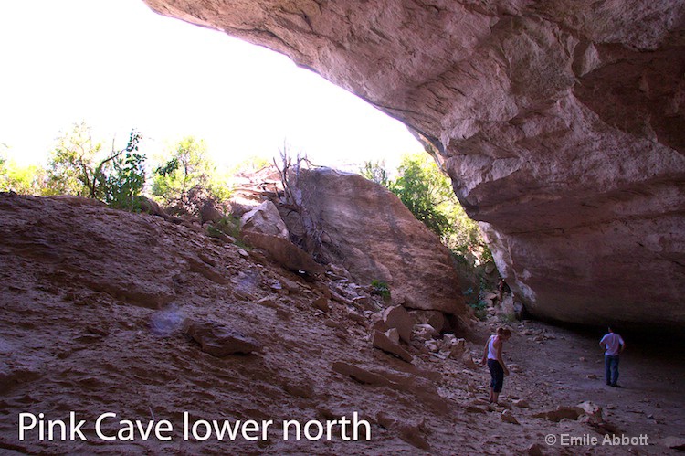 Descending into the lower North portion