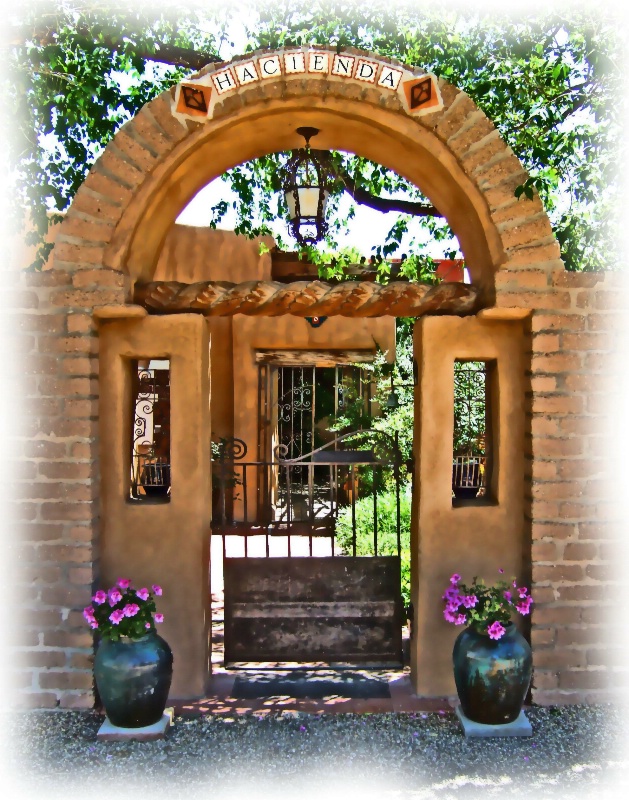 Flowers for the Welcome, Cerrillos, NM