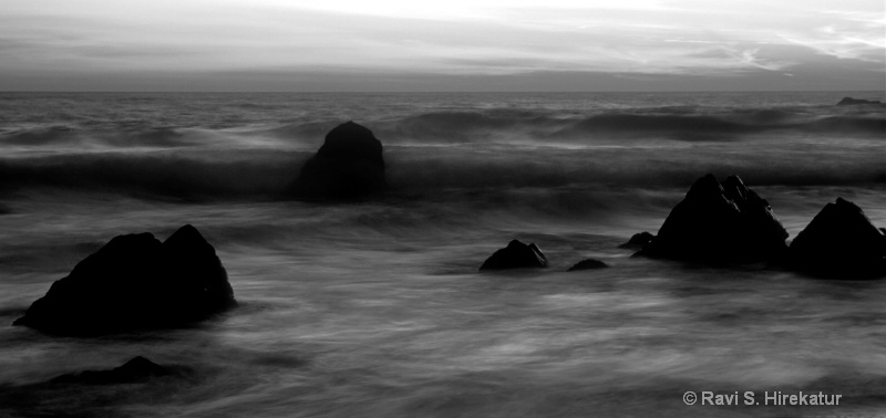 Pfeifer Beach at Sunset