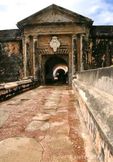 The old fort entrance