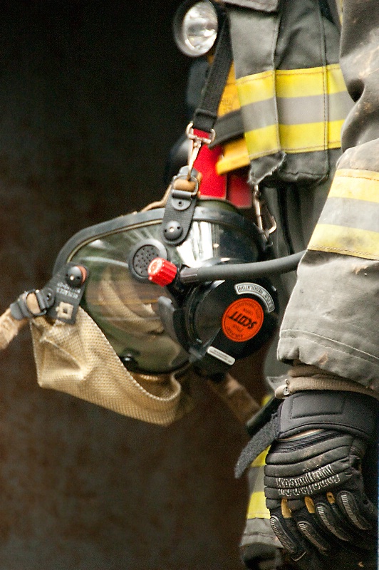 Firefighter in Gear