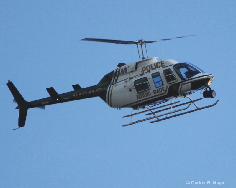 Miami Metro-Dade Police Helicopter