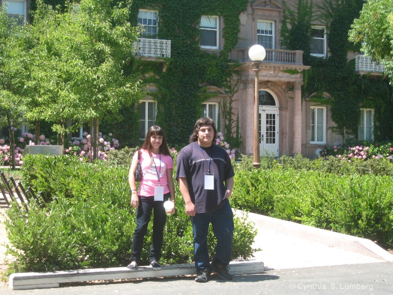 Monet & Jovan at Standford University