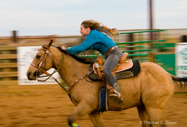  High School Rodeo, Girls Barrel Racing
