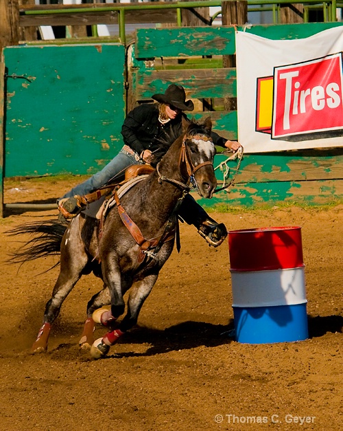 High School Rodeo, Girls Barrel Racing