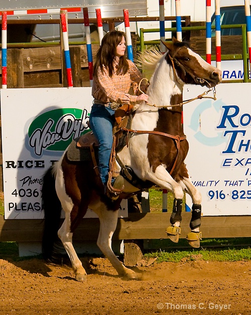 High School Rodeo, Girls Barrel Racing