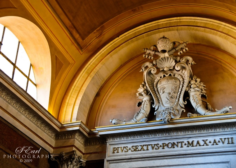Ceiling of Vatican Museum