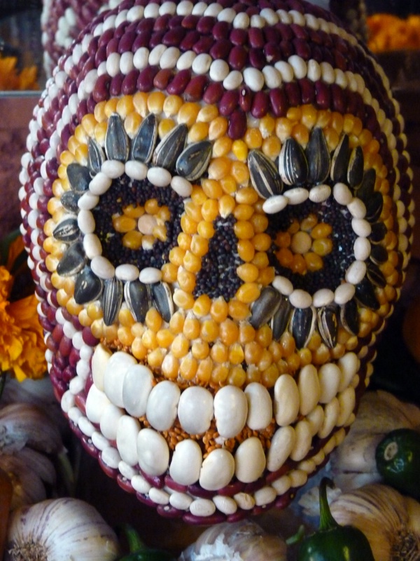 Vegetable skull