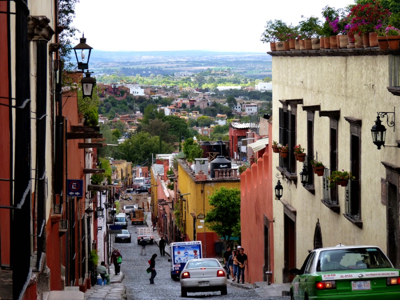 Steep San Miguel Street