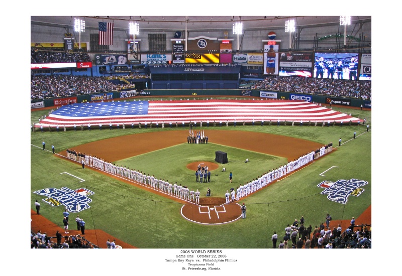 First Game of the 2008 World Series