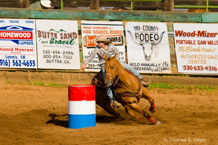 High School Rodeo, Barrel Racing