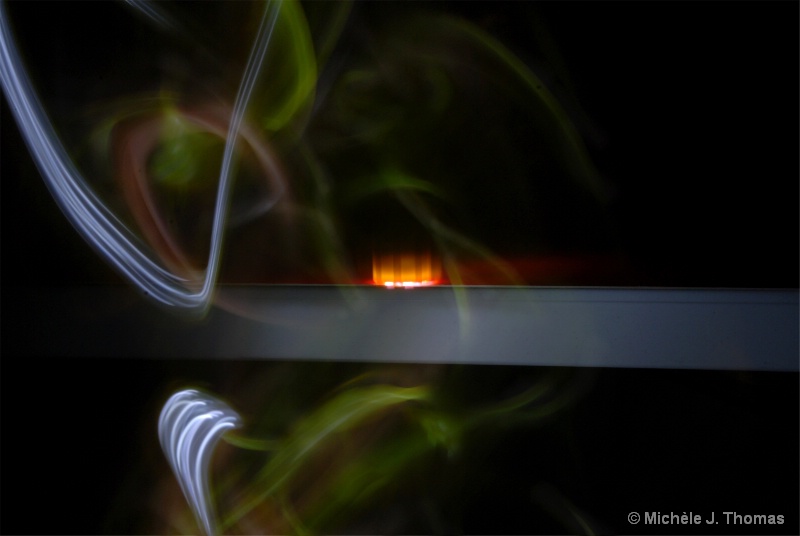 Light Painting, on my Table