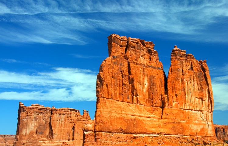 Courthouse Towers, Arches NP, Utah