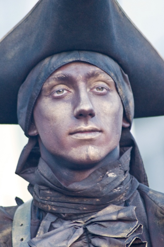 Man or Statue?