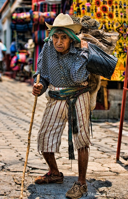 Old Man at Market After