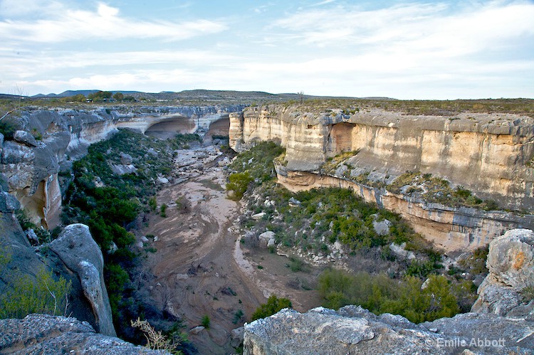 Mile Canyon from top