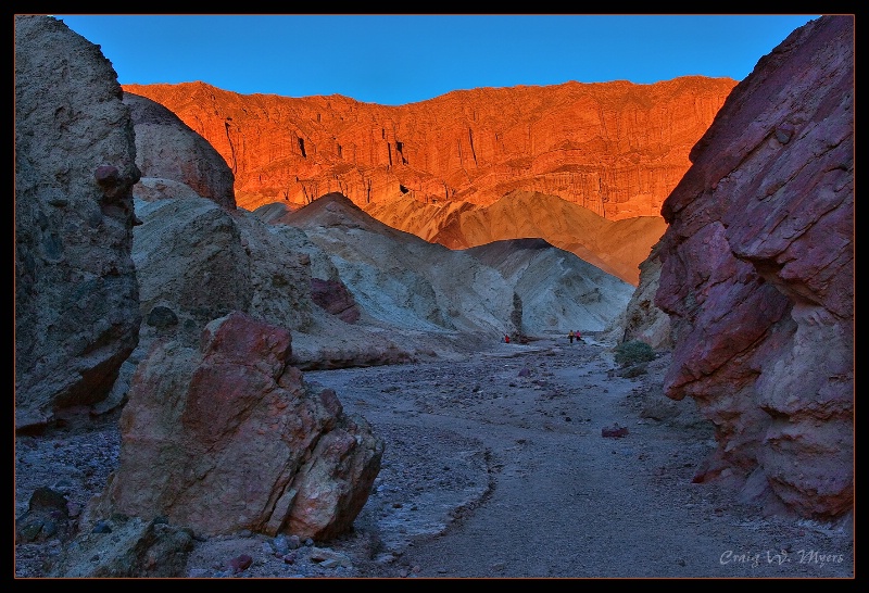 Golden Canyon Sunset