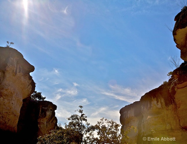 Faces in the Canyon