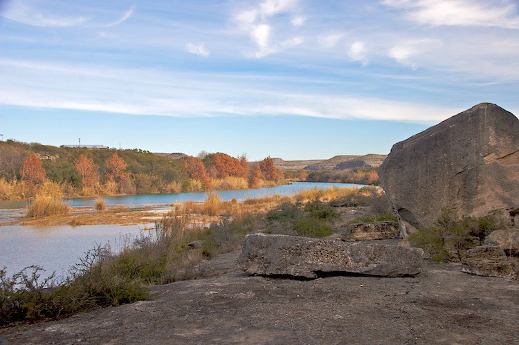 Down the Devils River.