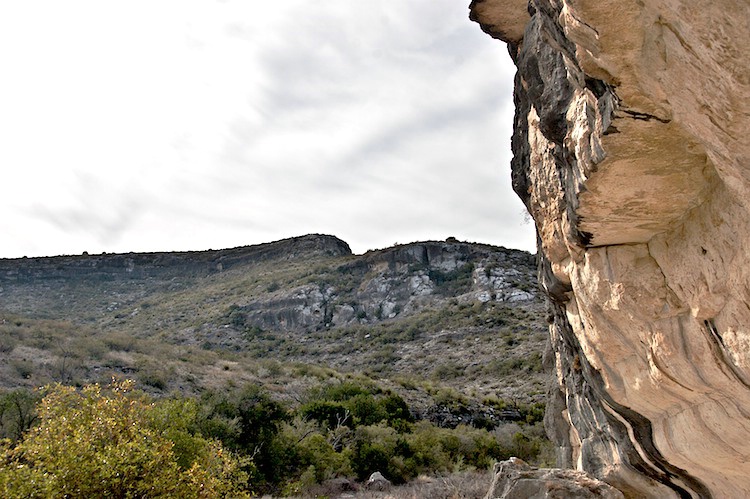 View from the Cedar Spring Shelter