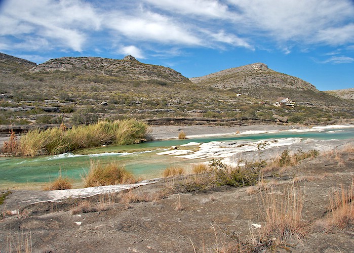 Terrain across the Devils River