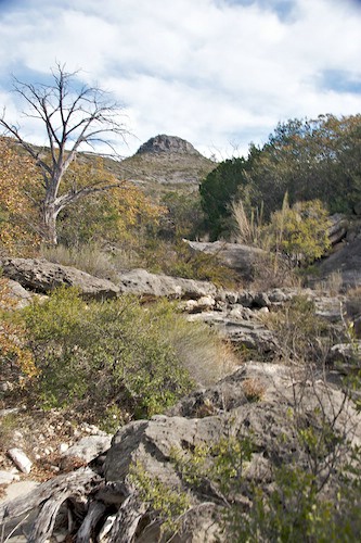 Headed into the canyon