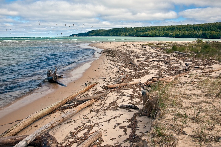 Restful walk along Lake Superior