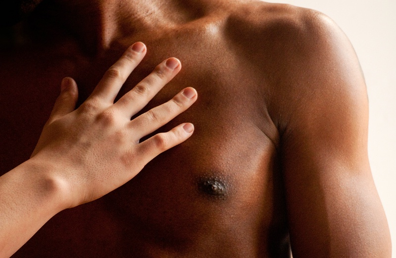 Hand on Chest