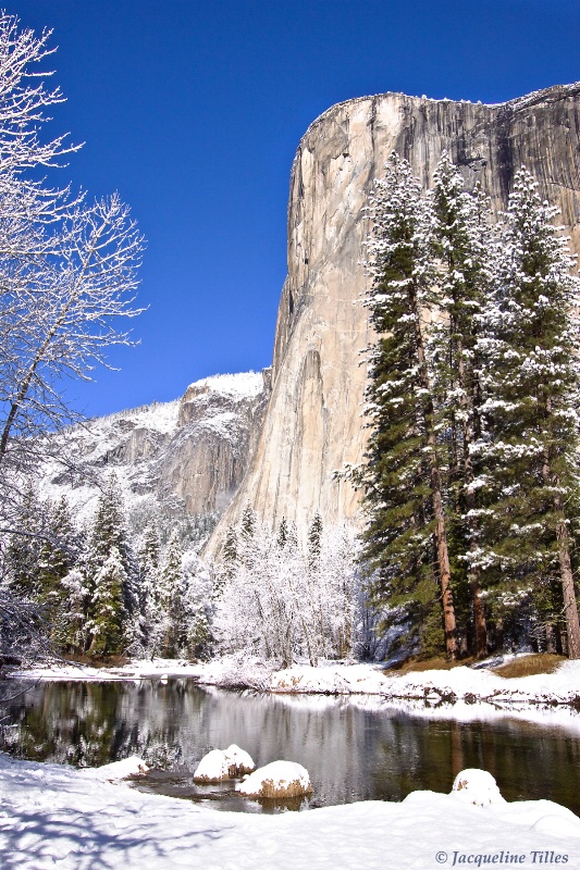 El Capitan at the Merced River