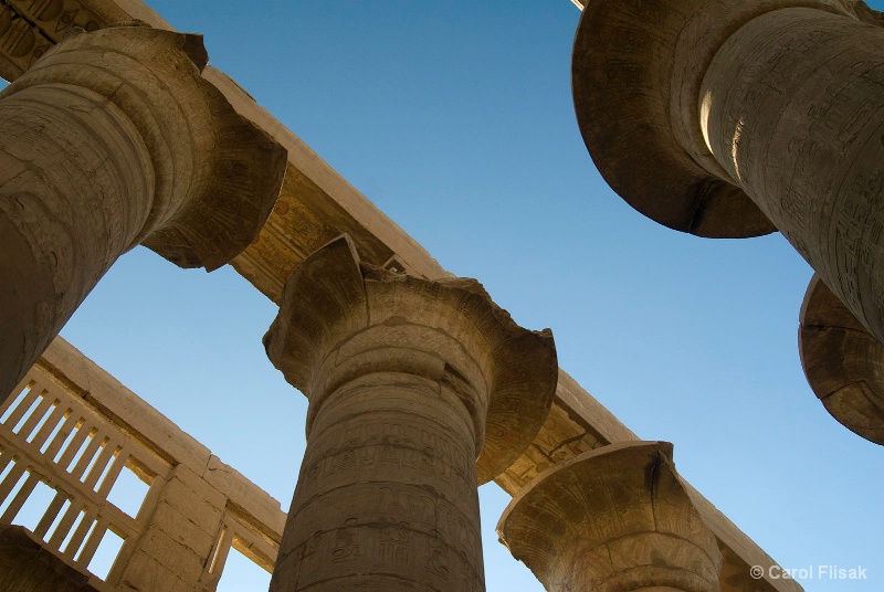 Still Standing… Columns at Temple of Karnak