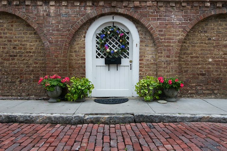 Downtown Charleston Door