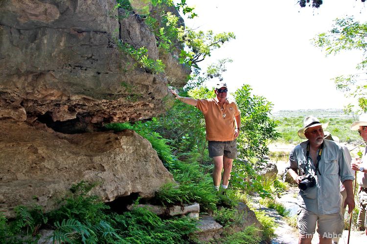 Ken Law and Gary Kendrick at Grotto