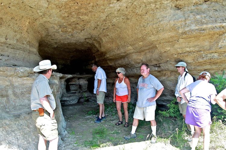 Scott Williams and RAF group at EK's Cave