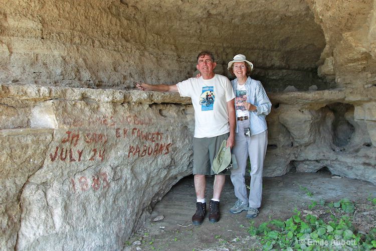 Lynn Mertz and John Berlinghoff at EK's Cave