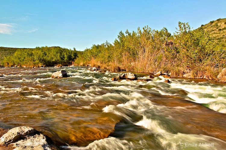 Middle of Devils River Rapids 1/10 sec