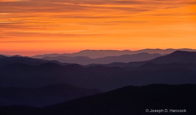 Clingman's Dome Sunrise   d700 2016 