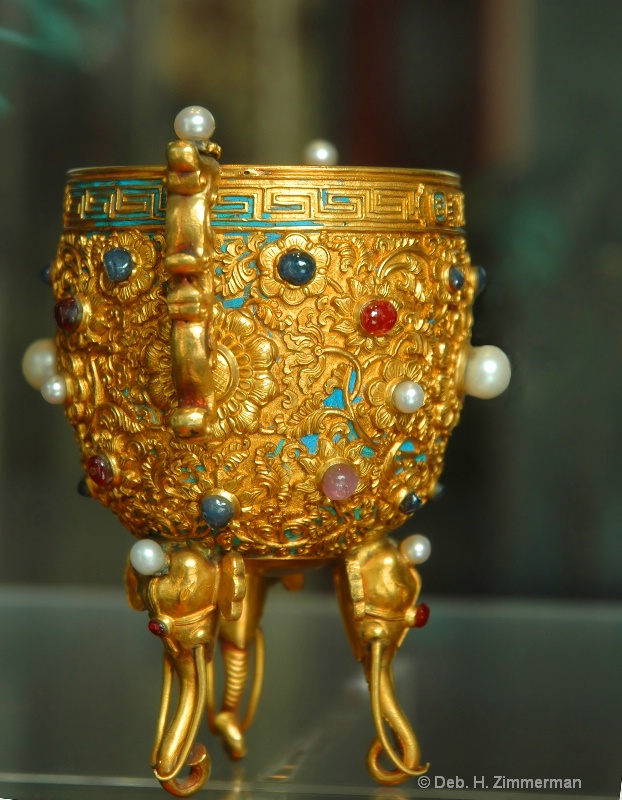 Forbidden City Gold Chalice