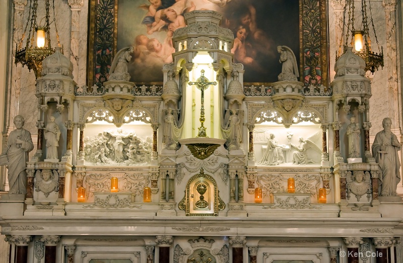 Ornate Church Altar