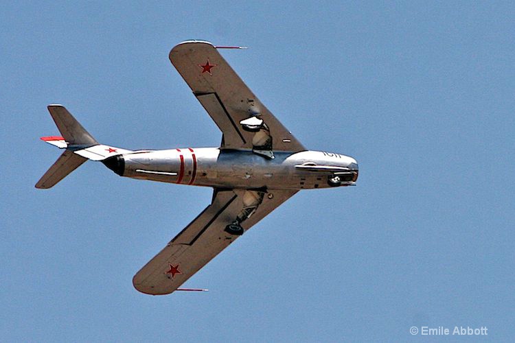 Underside Russian MIG-17