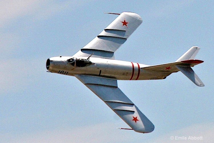 Top View Russian MIG-17