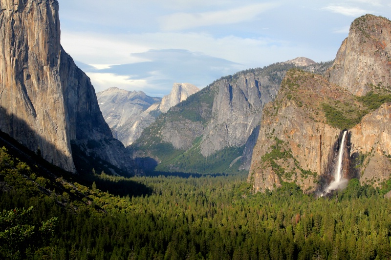 Tunnel View at Golden Hour