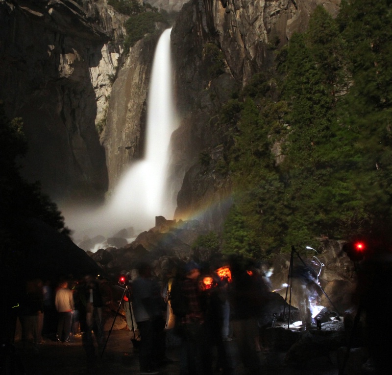 Midnight Moonbow Madness at Yosemite Falls