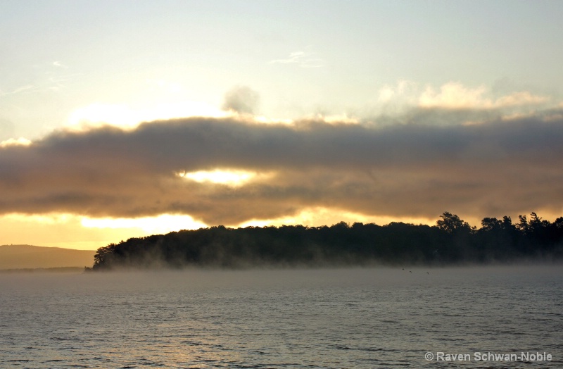 Morning Mist   Champlain Islands VT