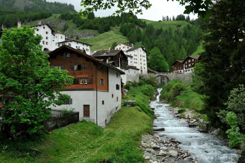 Switzerland Splügen Pass