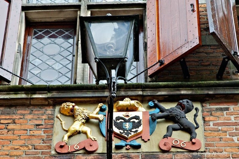 1660 Coat of Arms on building