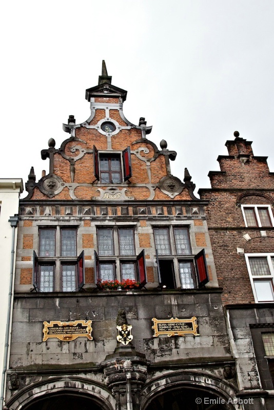 Entrance to courtyard at St. Stevenkerk