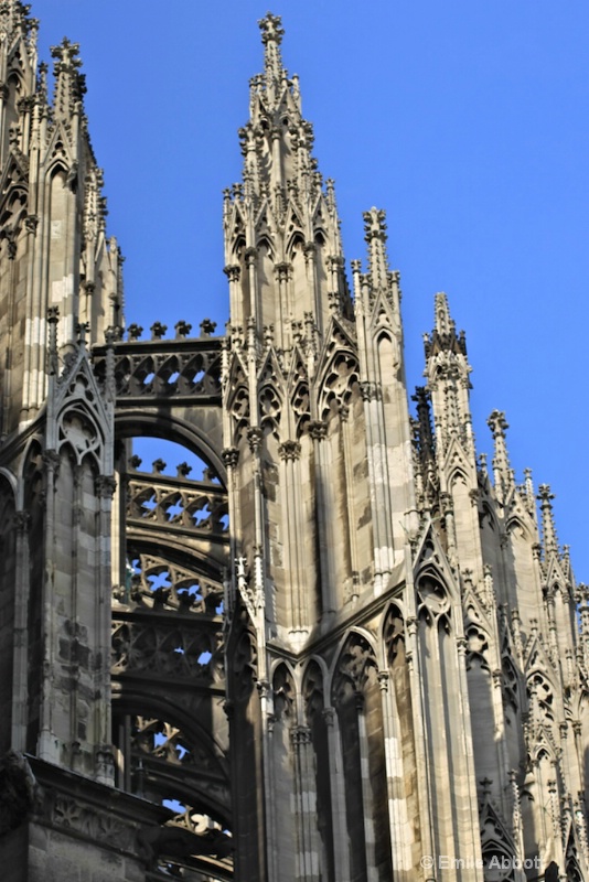 Crockets and Flying Buttress on the DOM